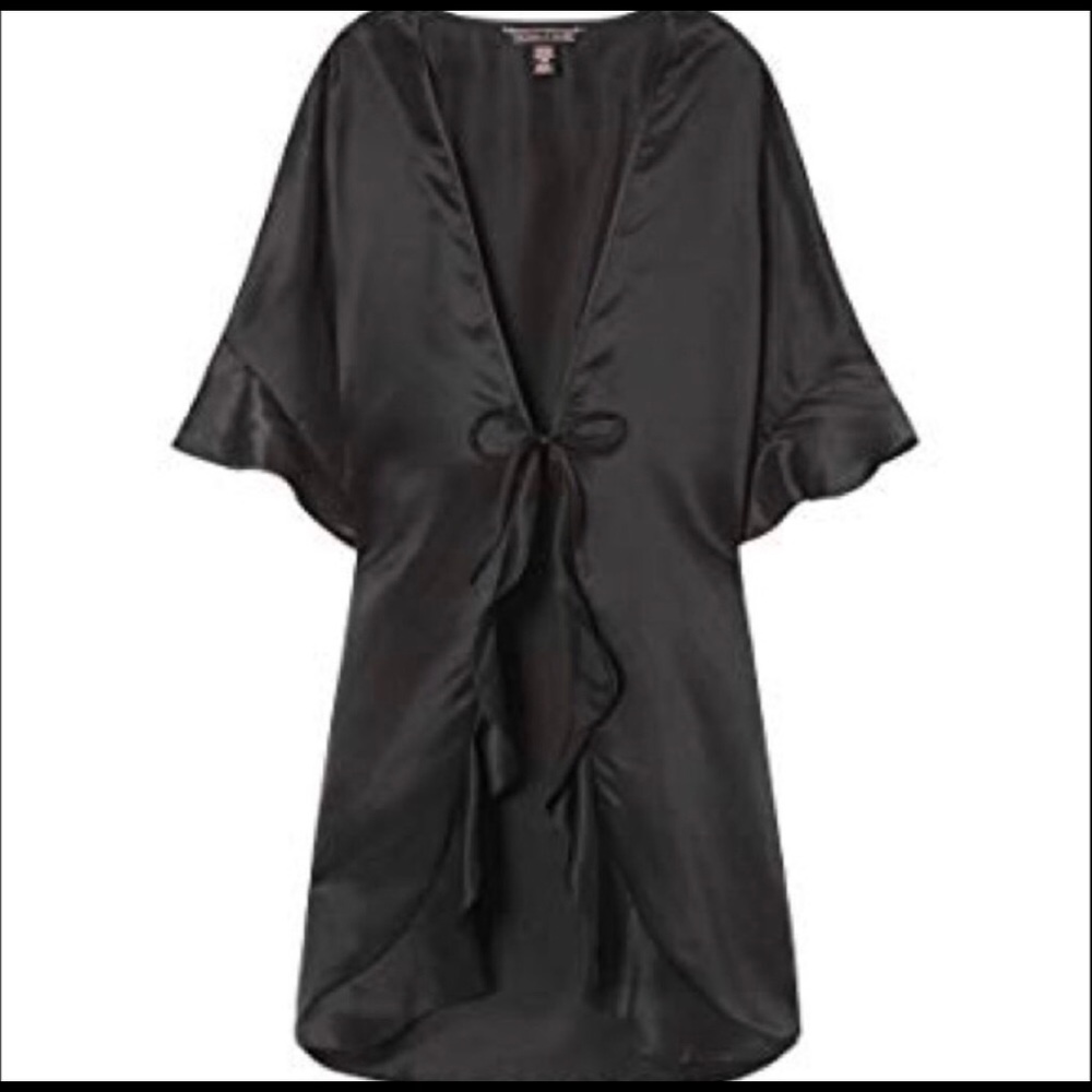 Victoria’s Secret Black Kimono Robe *NWT*